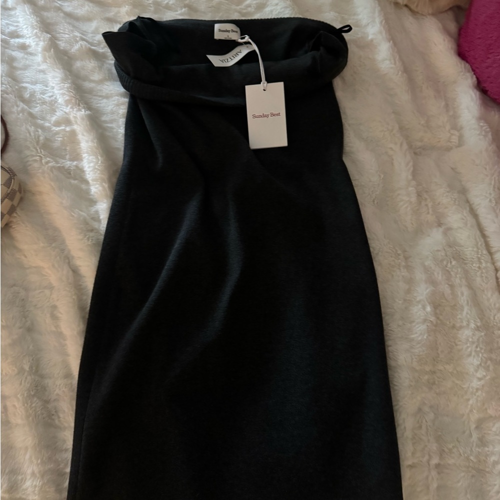 Aritzia Dark Gray Firebird Dress